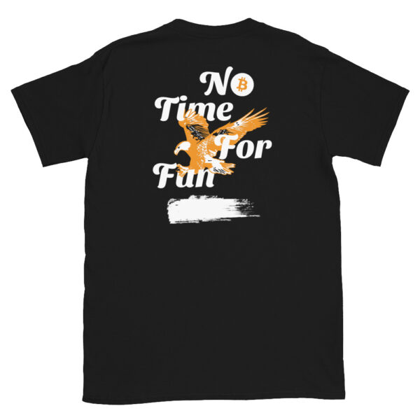 WEH0DL Bitcoin Orange Eagle Classic T Shirt – BLACK 1
