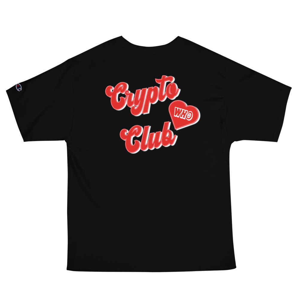 WEH0DL Crypto Club Classic T Shirt BLACK 2