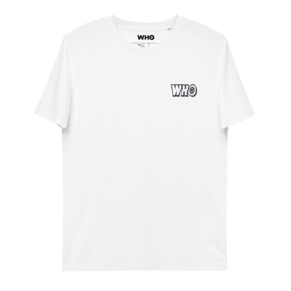 unisex organic cotton t shirt white front 616770353cd13