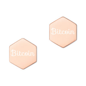 WEH0DL Bitcoin Earrings