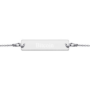 WEH0DL Bitcoin Chain Bracelet